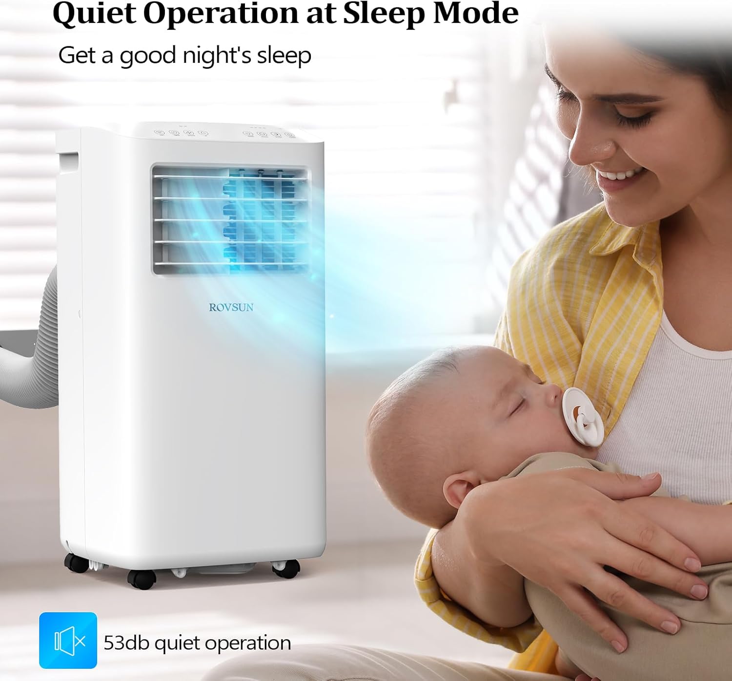 Bonnlo Smart 10,000 BTU Portable Air Conditioner with Remote & APP Function, 3-in-1 Coolor, Dehumidifier, Fan for Rooms up to 400 Sq.Ft., Floor AC Unit with Timer, Rolling Wheels & Installation Kit