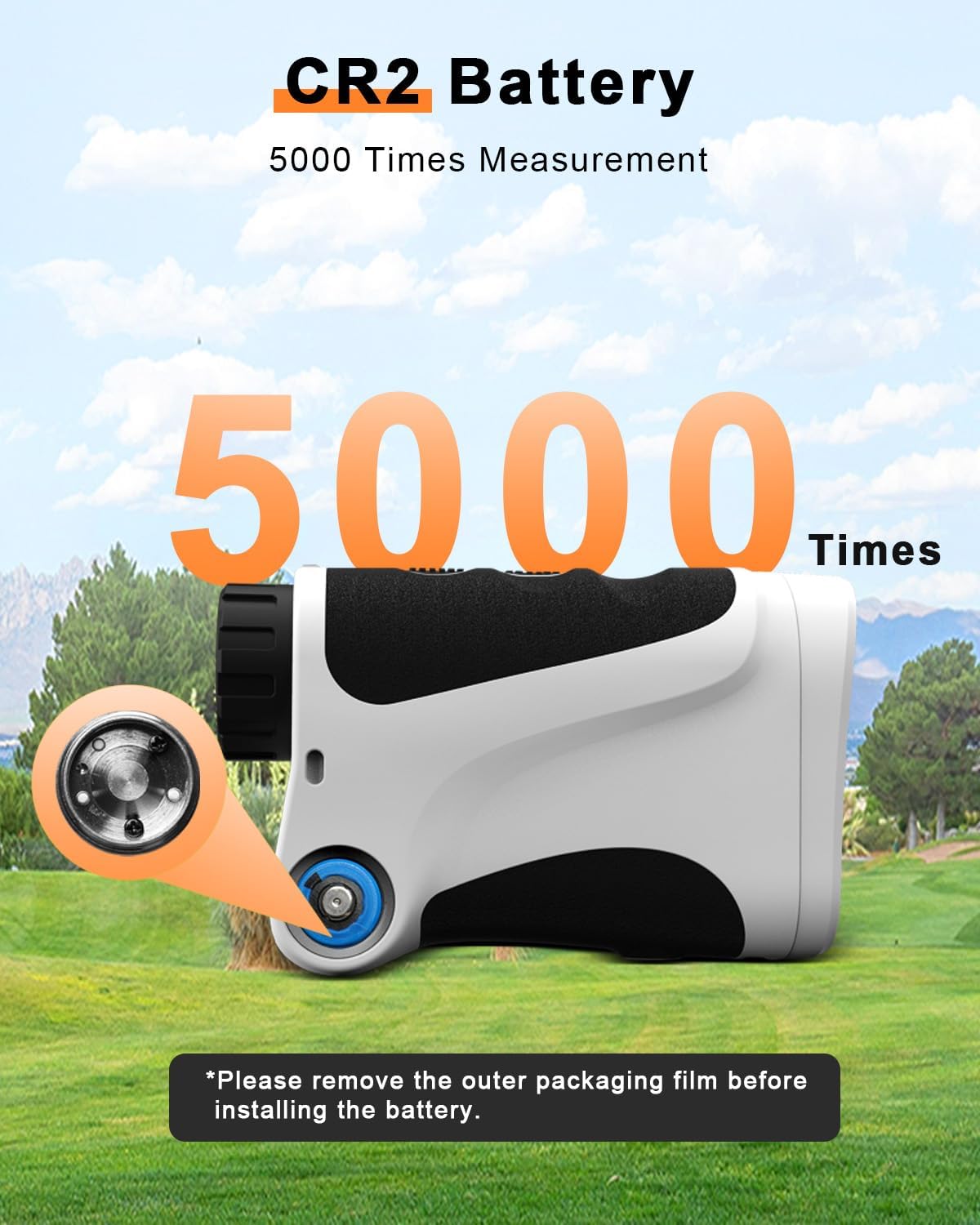 Golf Rangefinder 650/1200/1700 Yards Range Finder Golfing 6X Magnification 0.5 Yard Accuracy Flag Pin Lock Vibration Fast Focus