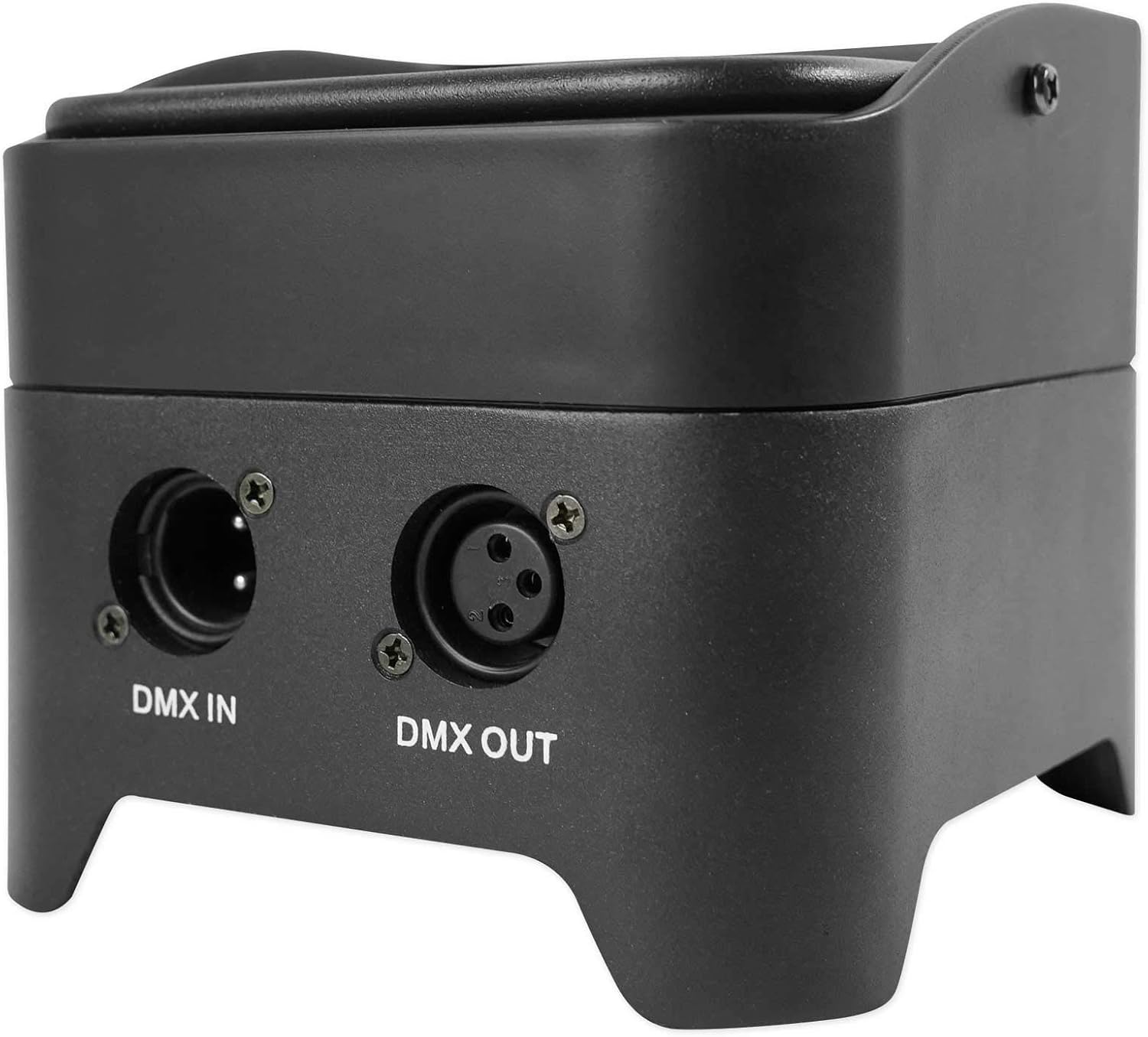 Rockville Best PAR 50 Bundle: (4) Rechargeable Par Can Wash Lights, Wireless DMX, RGBWA, UV, ROCKFORCE W4 384 Channel Wireless DMX Lighting Controller with MIDI, 5-Items