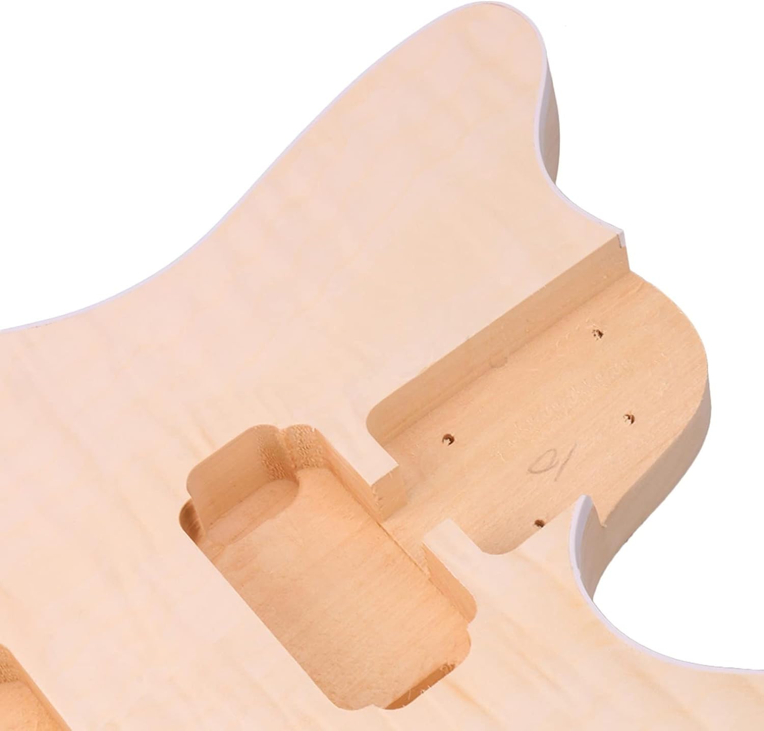 DIY Electric Bass Guitar Kits Basswood Maple Included Fully Components Unfinished Guitar Set