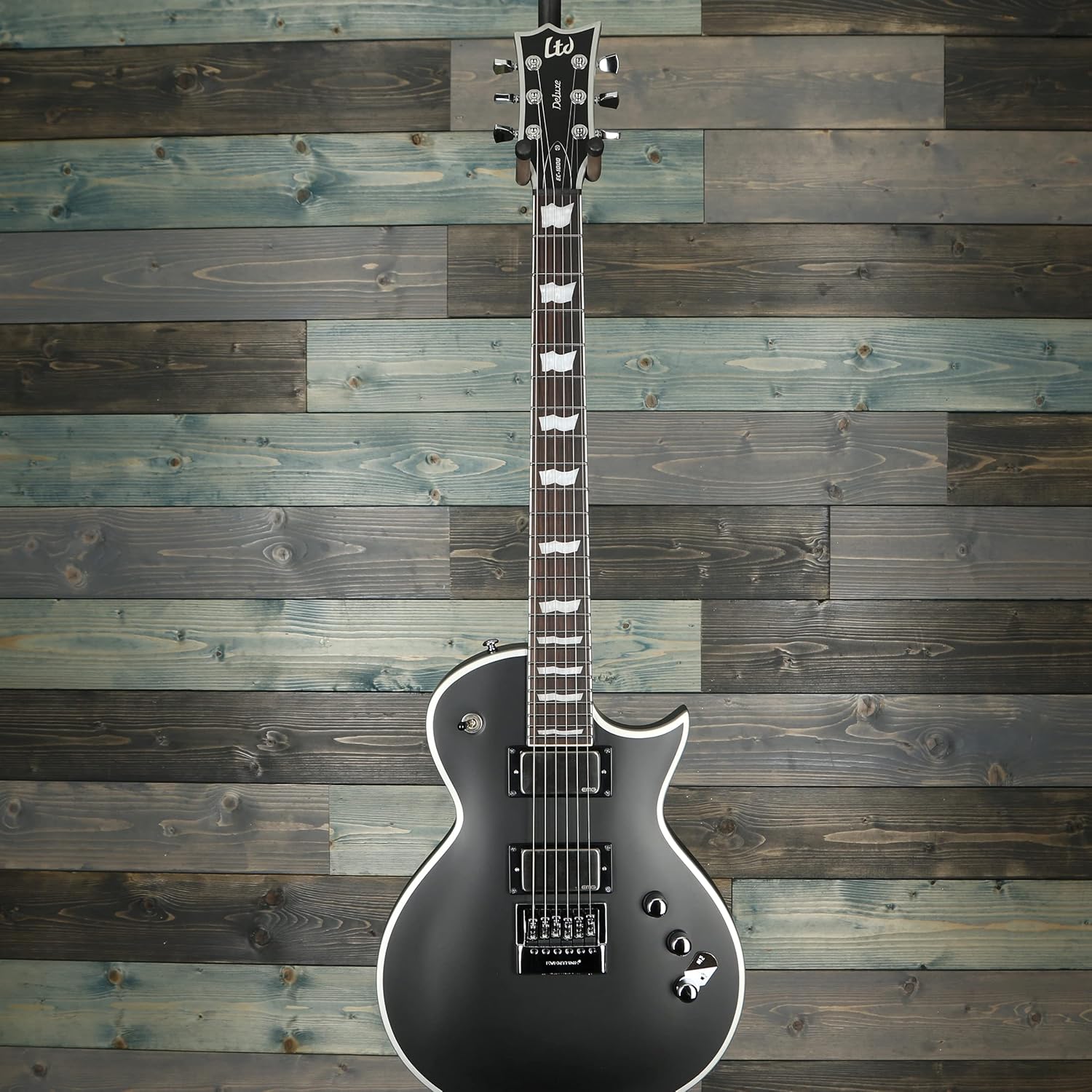 ESP LTD EC-1000 Evertune BB Electric Guitar - Black Satin