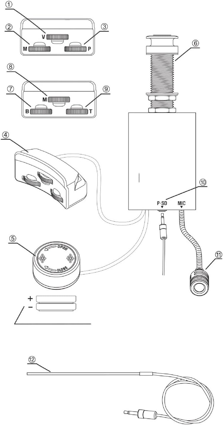 Acoustic Guitar Pickups Classical Acoustic Guitar Pickup Amplifier Portable Accessory Without Drilling