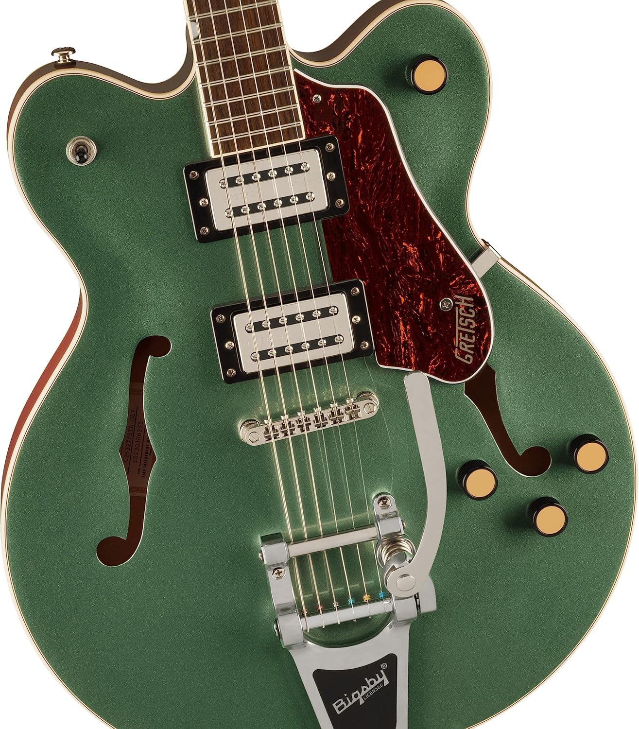 Gretsch G2622T Streamliner Center Block Double-Cut Electric Guitar - Steel Olive