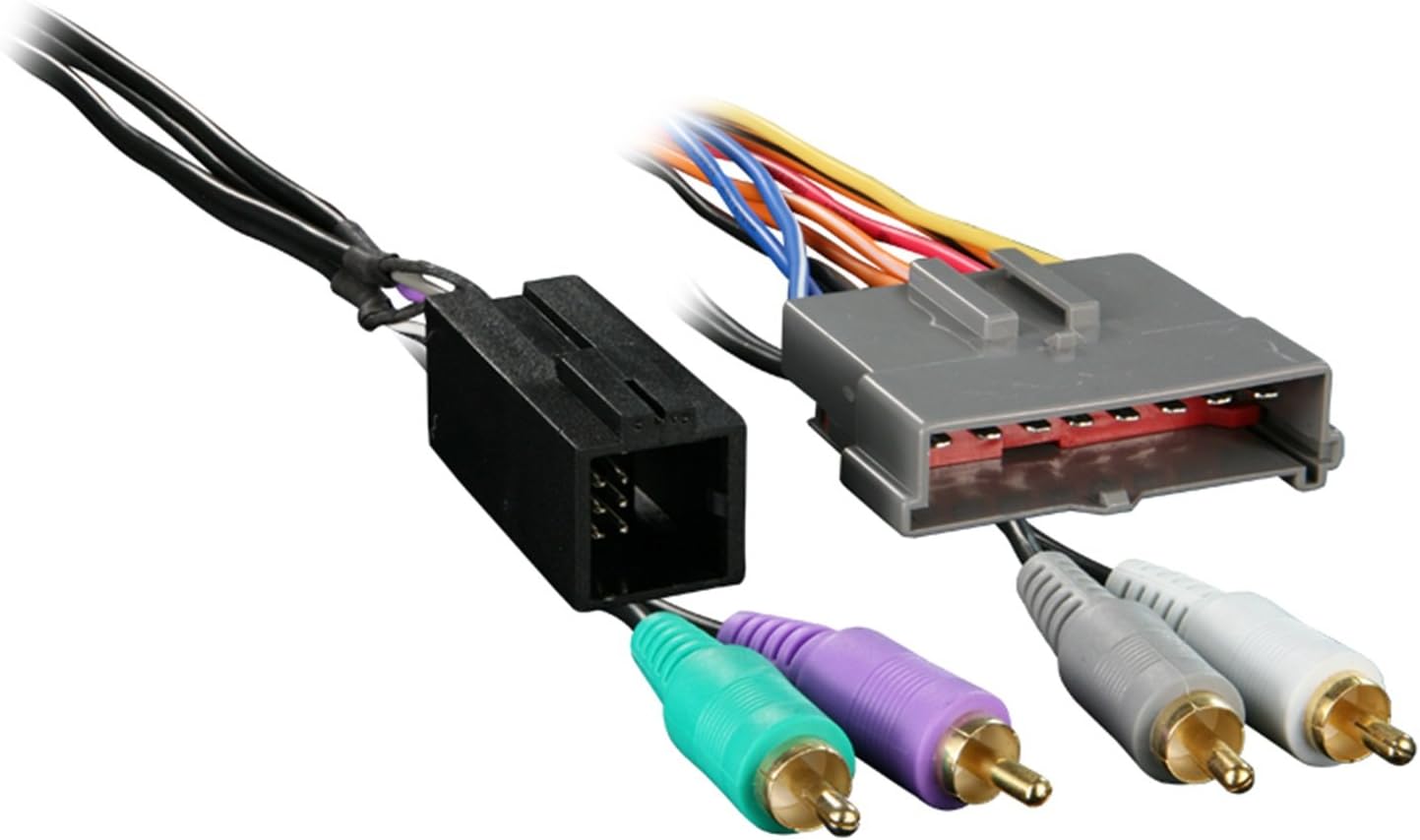 Metra Double DIN Radio Install Kit for 1994-2000 Ford Mustang with Factory Amp Integration Harness for Select 1986-2000 Ford Vehicles