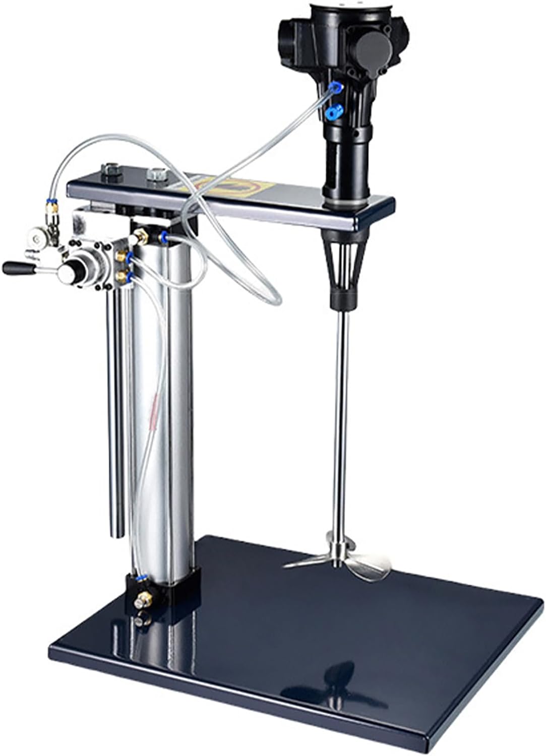 50 Gallon Pneumatic Paint Mixer 1/2HP Automatic Lifting Air Agitator Paint Mix Tool Ink Casting Stirring Machine, High Power