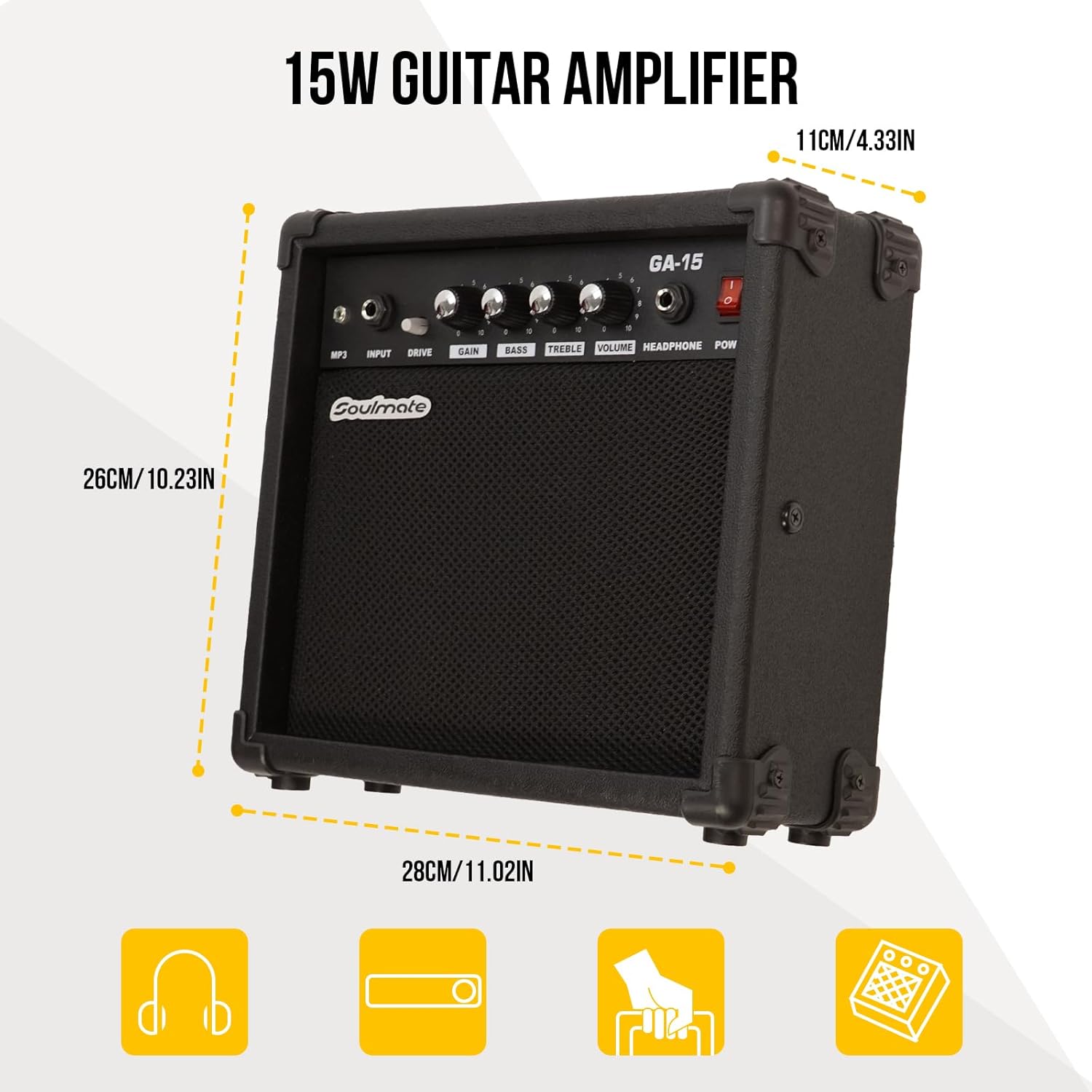 Soulmate Electric Guitar Kit for Beginners, 39