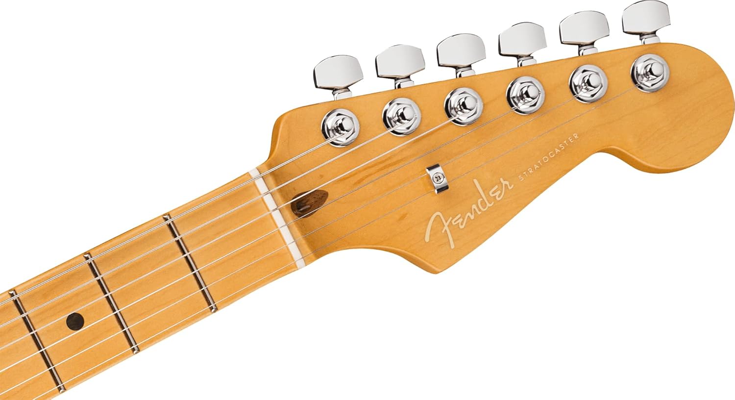 Fender American Ultra Stratocaster HSS, Maple - Ultraburst Bundle with Case, Hat, Strap, Cable, and Guitar Cleaning Kit