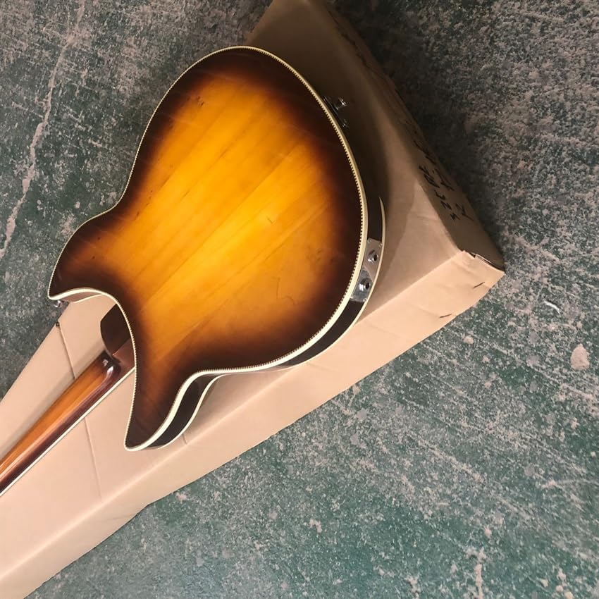 Custom Brown 360/12 String Guitars - Perfect for Musicians and Enthusiasts Seeking a and High- Instrument for Personalized Performance