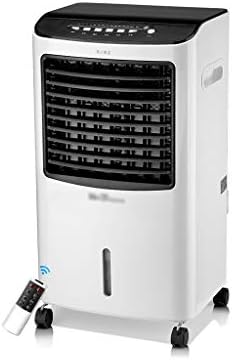 Portable Air Conditioner Fan Air Cooler, Air Conditioner Evaporative With Remote Control Misting Humidifier Fan And Bladeless Noiseless Fan, For Office, Dorm, Room(Free Ice Tray)