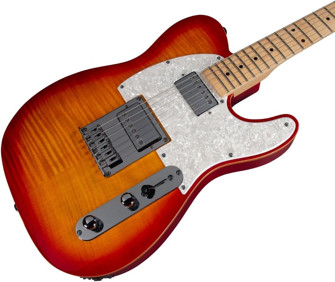 Michael Kelly 53DB Electric Guitar (Cherry Sunburst, Maple Fingerboard)
