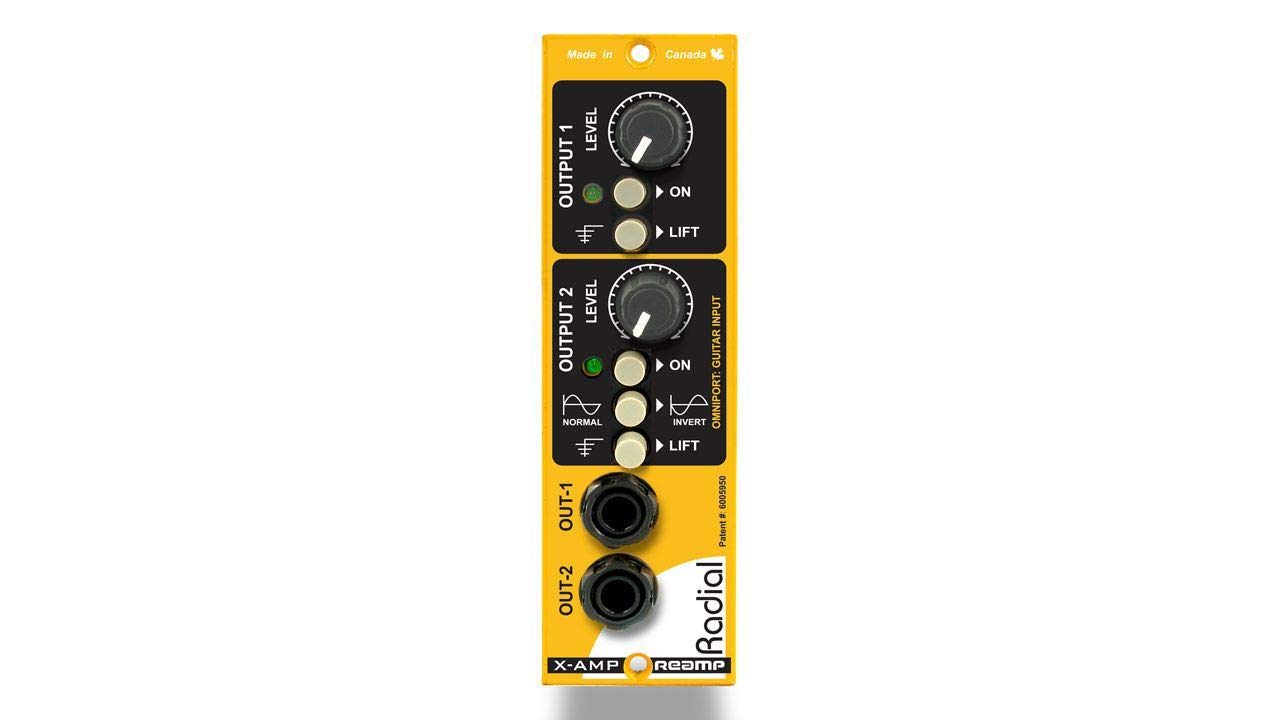 Radial X-Amp 500 Series Re-amping Distro Module