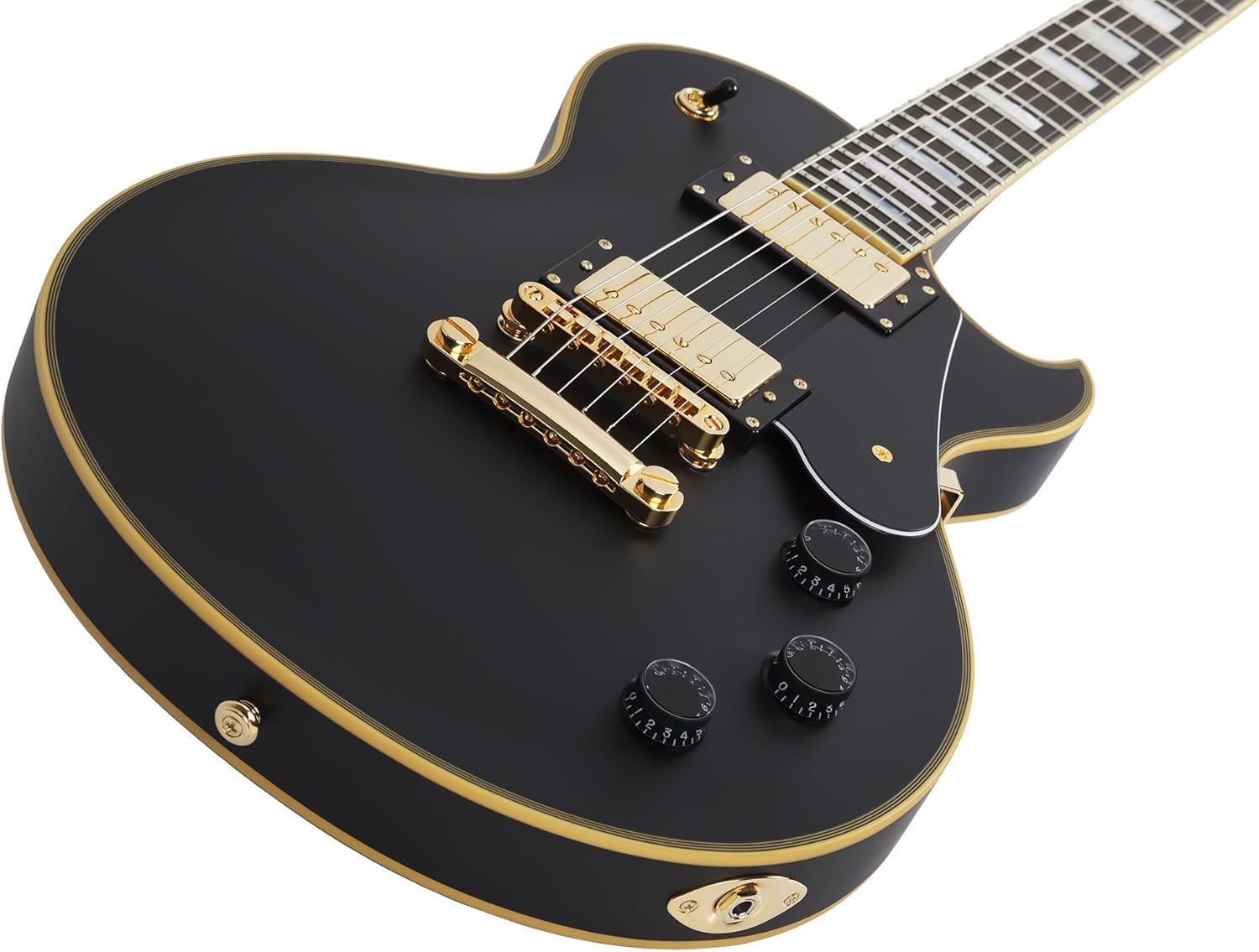 Schecter Solo-II Custom Electric Guitar - Aged Black Satin