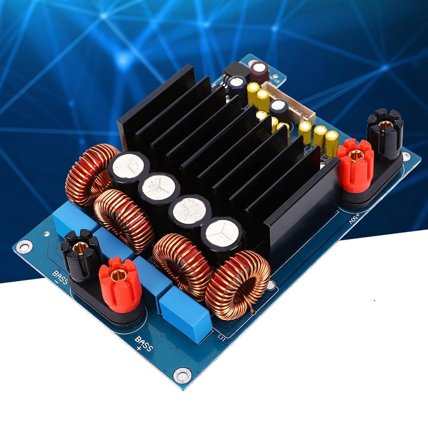 TAS5630 600W Amplifier Board, Class D Subwoofer Module with Potentiometer, Lossless HD Sound for Home Audio Car Stereo