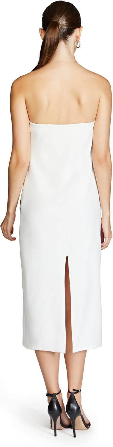 H HALSTON Women's Sylvie Crepe Midi