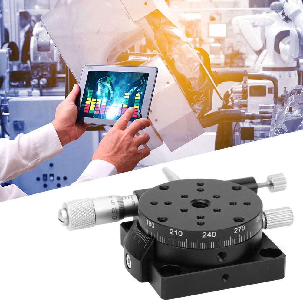 RSP40 L R Axis Trimming Station, Manually Adjustable Slide Platform with Aluminum Alloy Body, for Machinery Production Testing Equipment