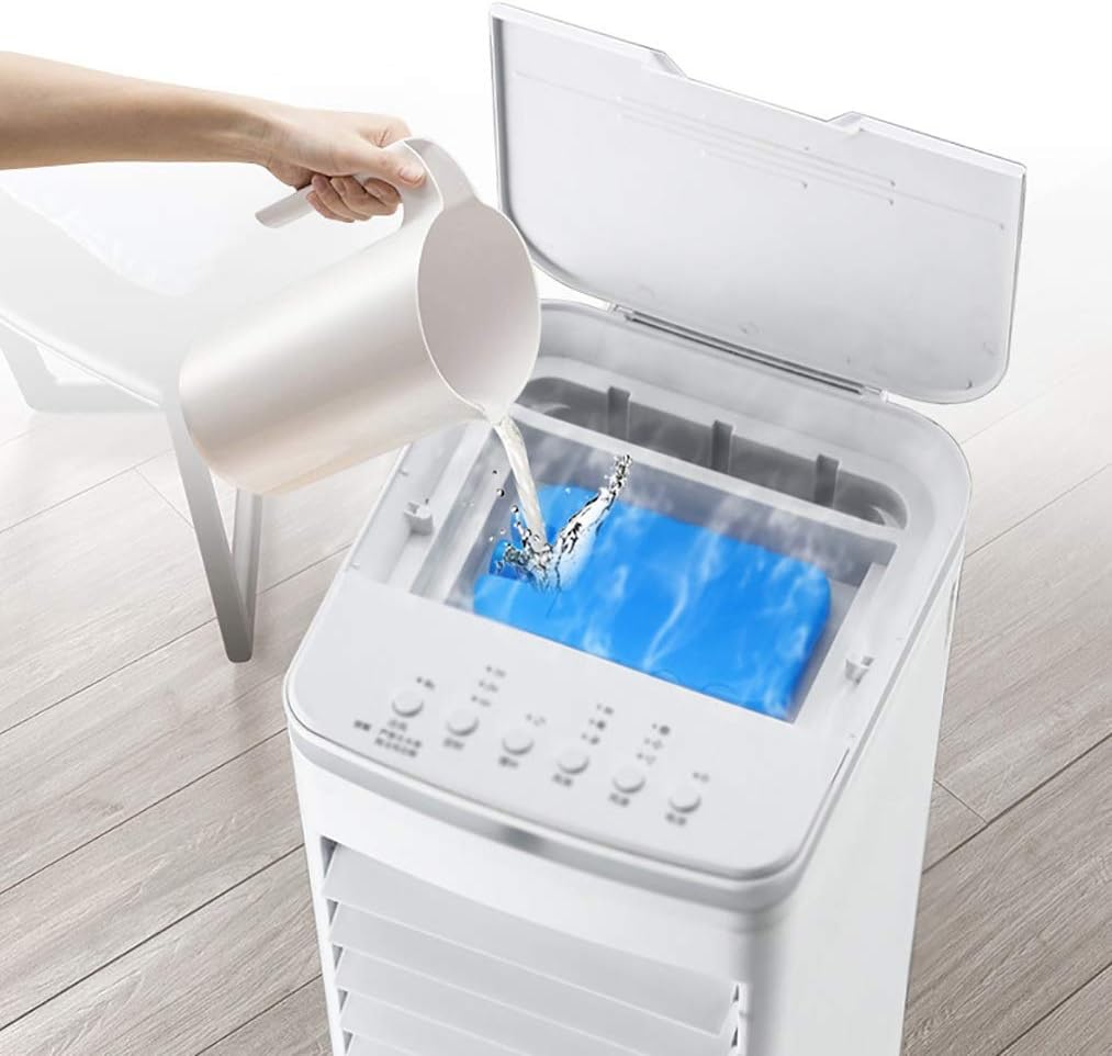 Portable Air Conditioner Fan Portable Air Conditioner, Mobile Space Cooler, Quiet Air Conditioning, Oscillating Tower Fan