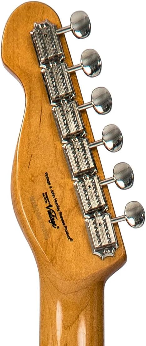 Vintage V75SVR Reissued Electric Guitar ~ Silverburst