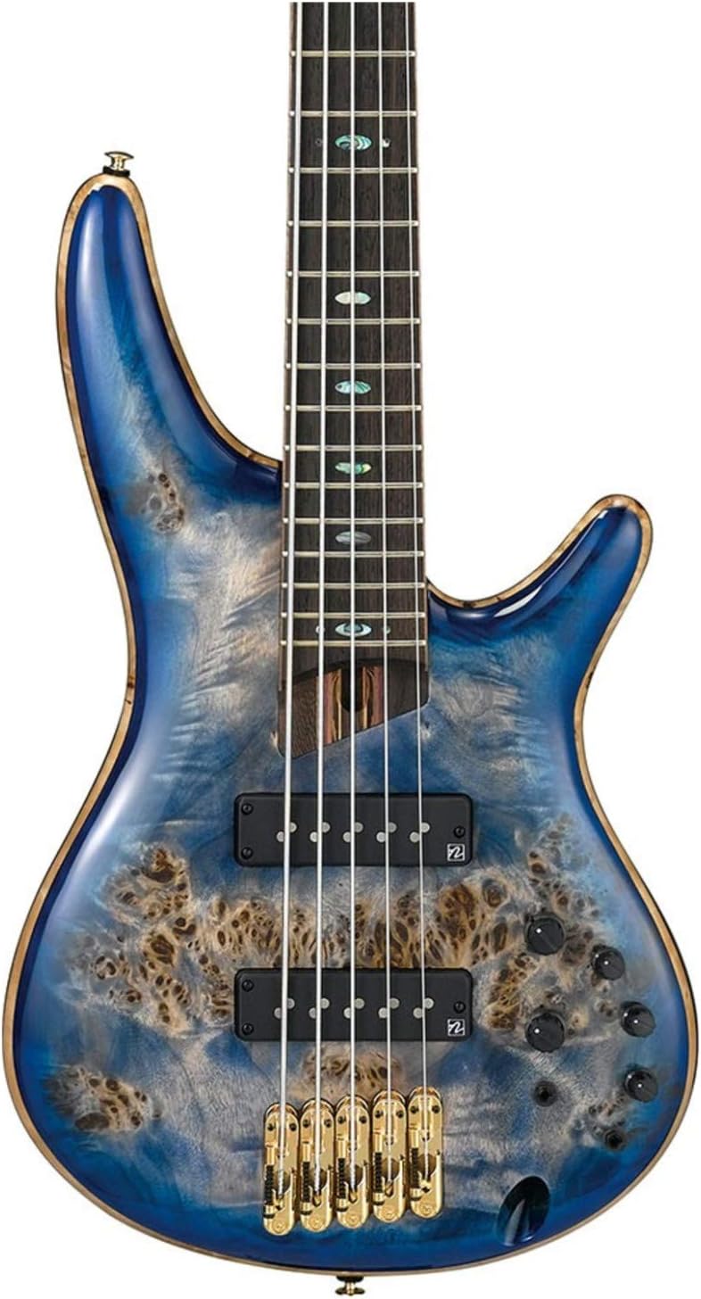 Ibanez Premium SR2605 Bass Guitar - Cerulean Blue Burst