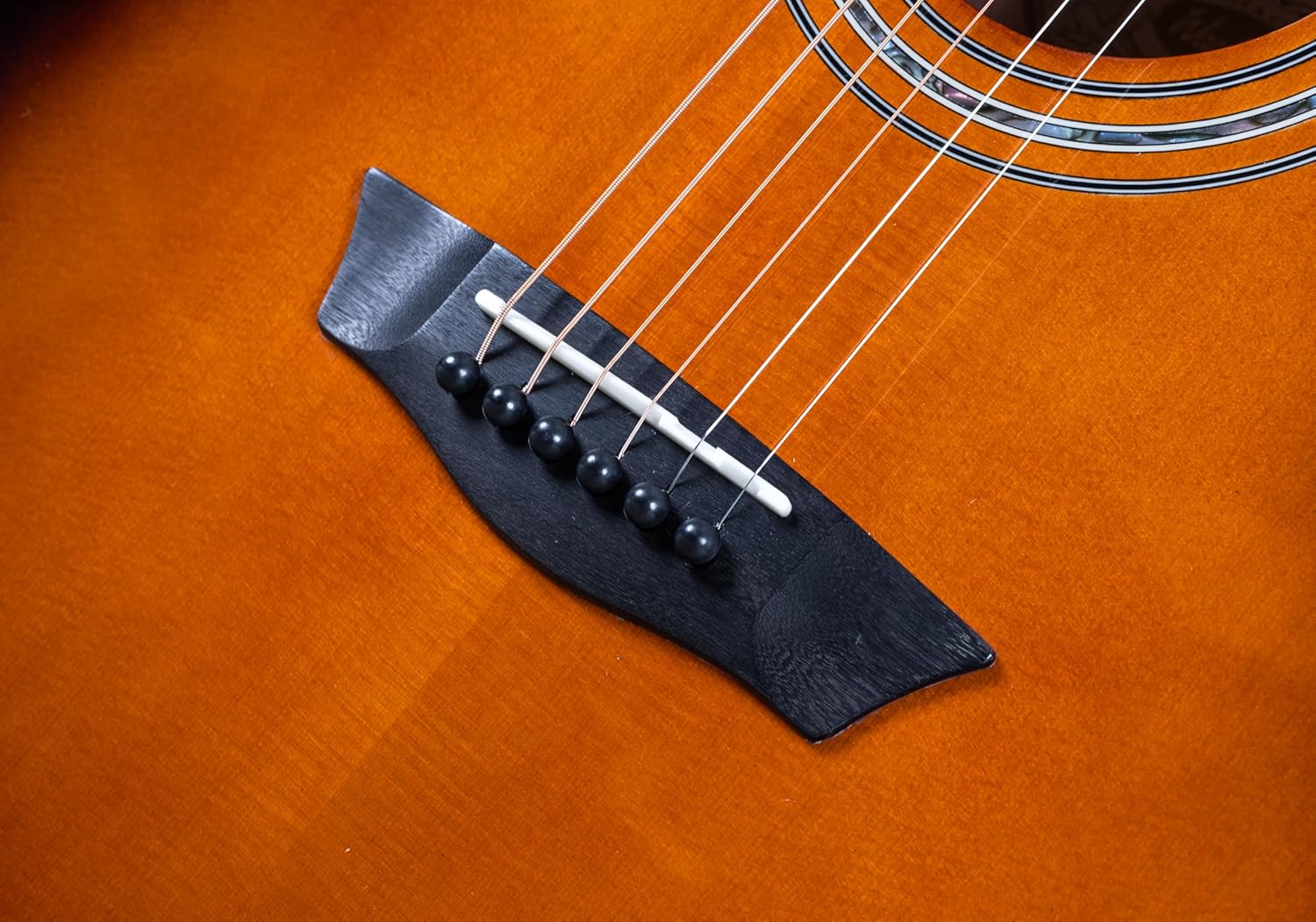 Washburn G10CE Comfort Series Grand Auditorium Cutaway Acoustic Electric Guitar, Sunburst