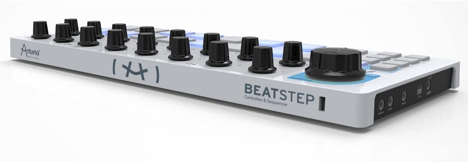 Arturia BeatStep Controller and Sequencer Bundle with USB Hub, MIDI Cable, and Austin Bazaar Polishing Cloth