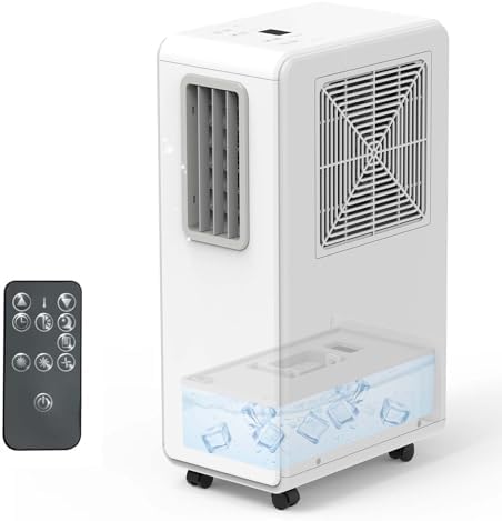 Victool Portable AC Unit Windowless, 1800BTU Portable Air Conditioner No Window for Room, 38/44dB(A) Quiet, Portable AC for Bedroom/Indoor