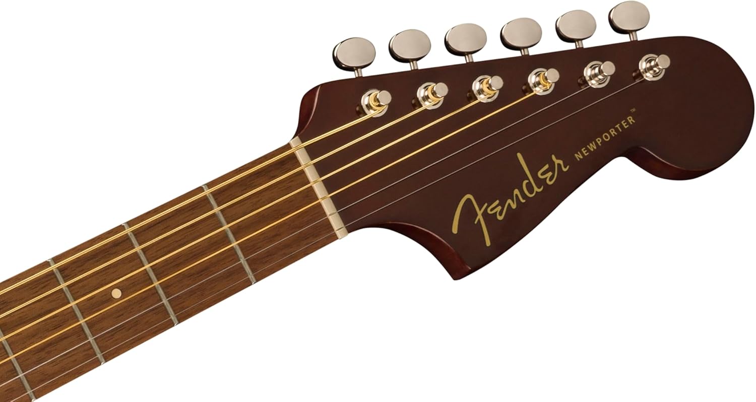 Fender Newporter Player Acoustic Guitar, Sunburst