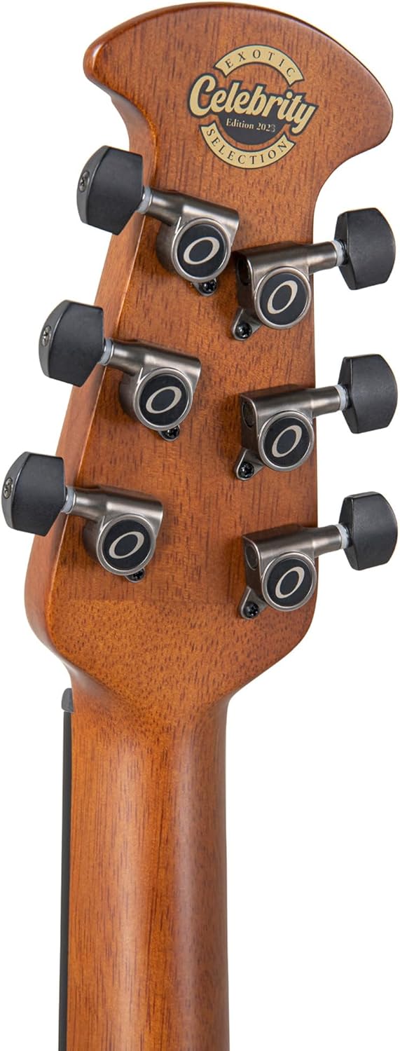 Ovation Celebrity Traditional Plus E-Acoustic Guitar CS24P-ABLKW, CS/Mid/Cutaway, Blackwood