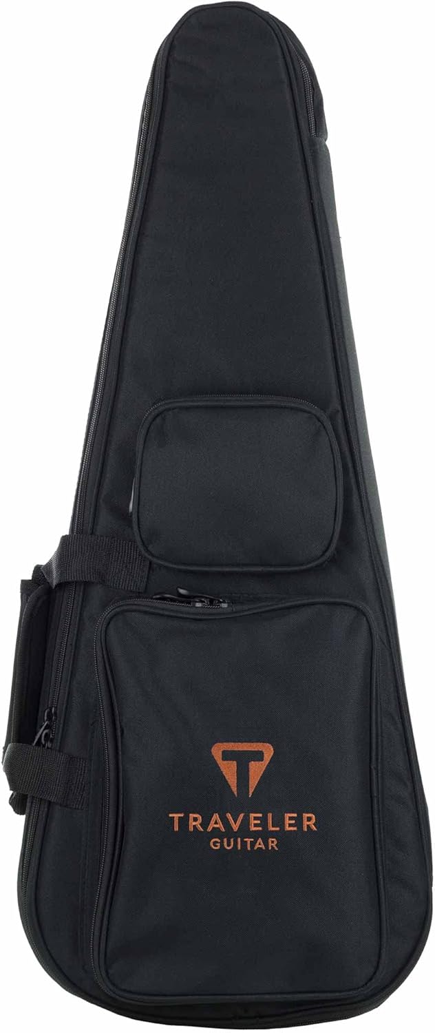 Traveler Guitar LTD EC-1 Deluxe (See Thru Black Cherry) Electric Travel Guitar w/Gig Bag