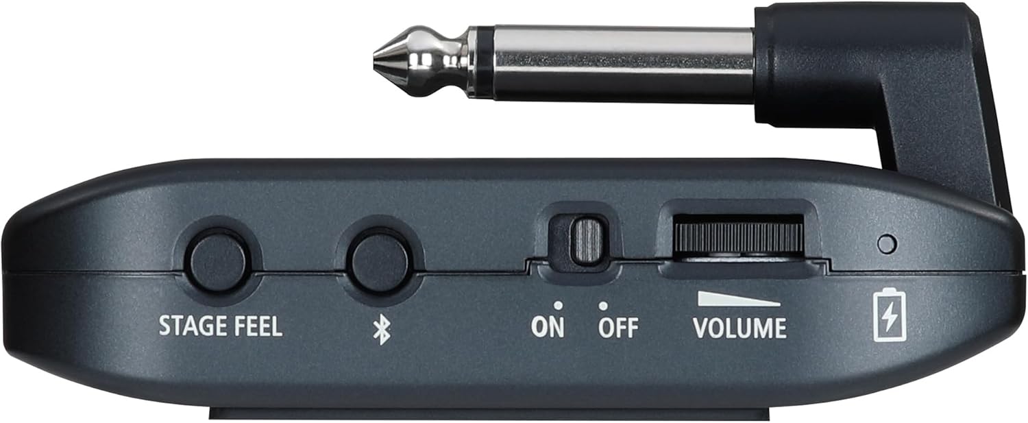 Boss Katana:GO Personal Headphone Guitar Amplifier Bundle with Case, Picks, and Austin Bazaar Polishing Cloth