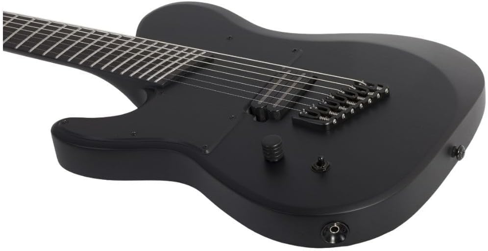 Schecter PT-8 MS Black Ops 8-string Left-handed Electric Guitar - Black