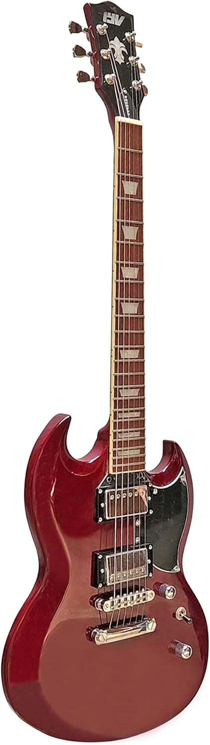 IYV IVS-300 CHERRY RED Solid-Body Electric Guitar, cherry Red