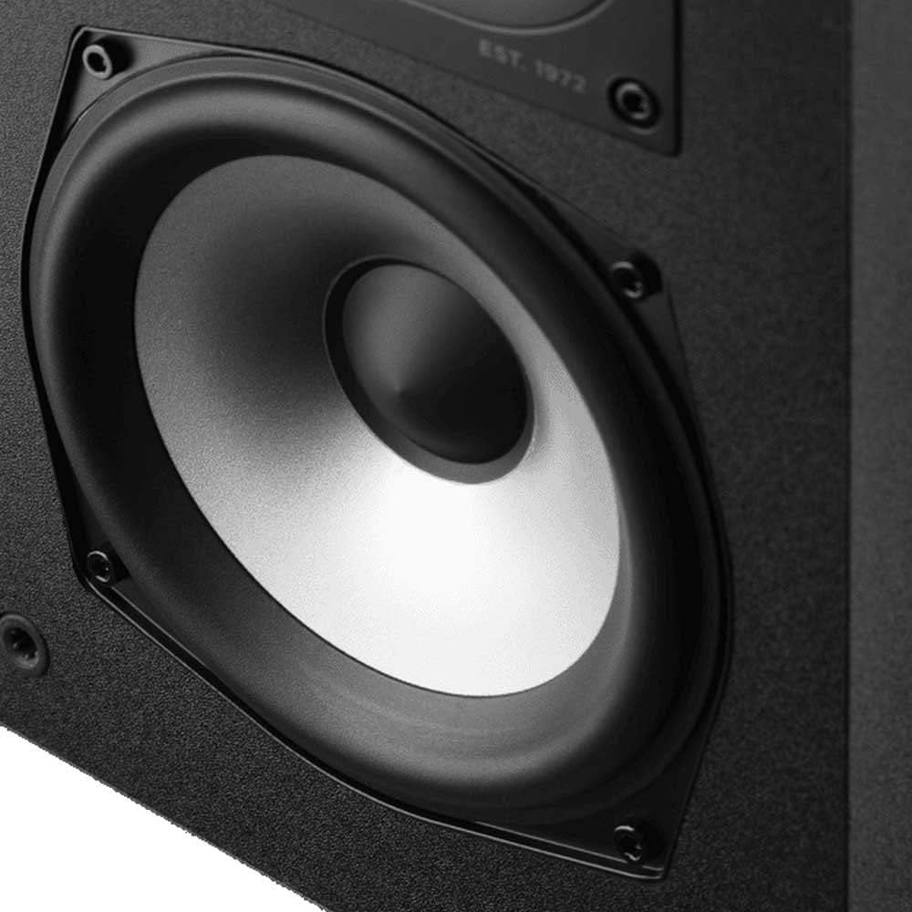 Polk Monitor XT15 Pair of Bookshelf or Surround Sound Speakers - Hi-Res Audio Certified, Dolby Atmos & DTS:X Compatible, 1