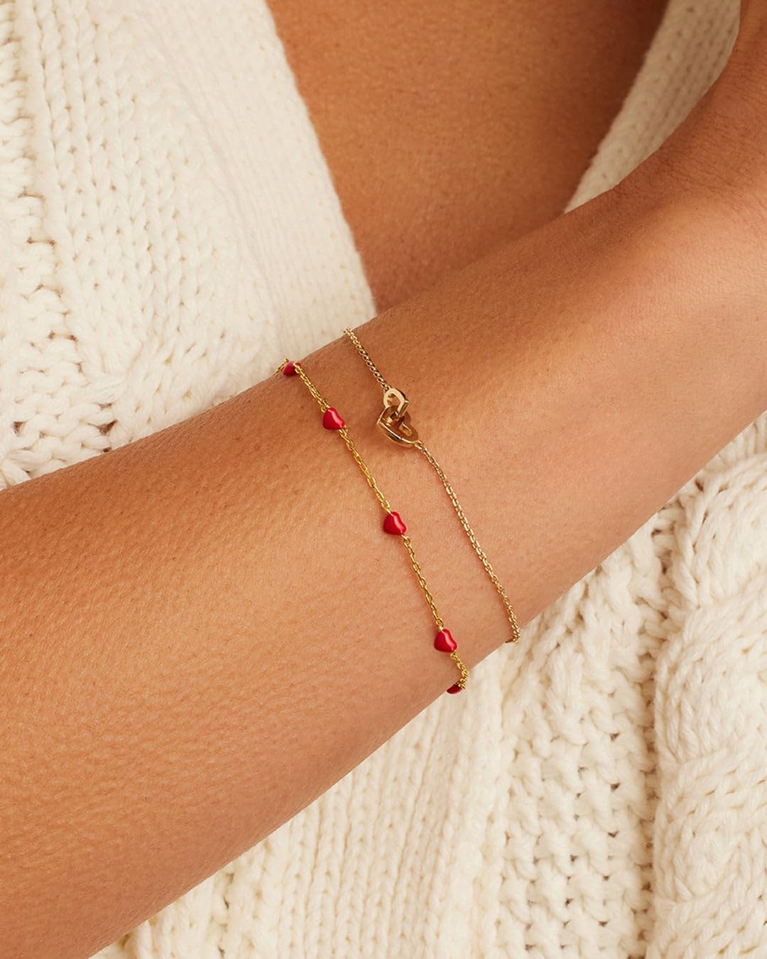 gorjana - Amour Bracelet Red 6 1/2