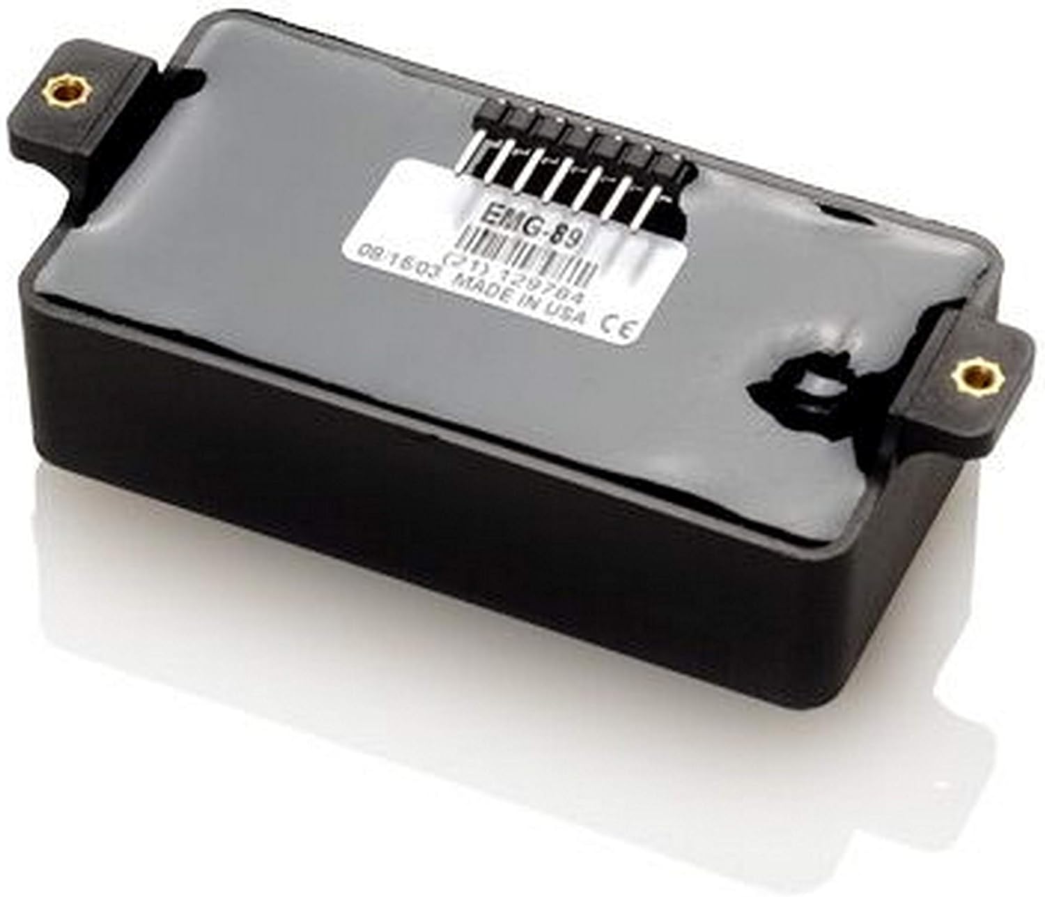 EMG EMG-89R Split Coil Humbucking Active Guitar Pickup Black