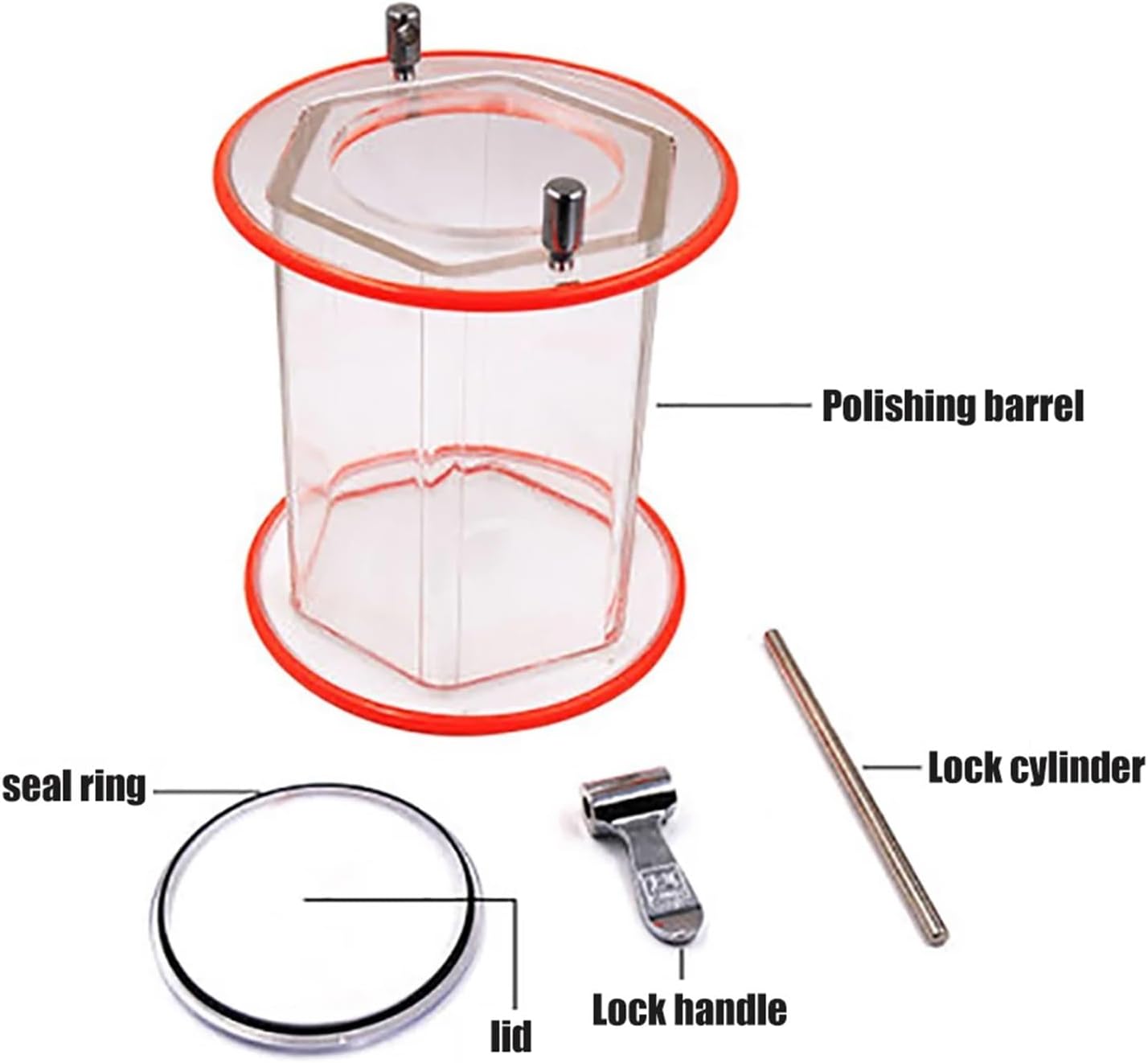 Jewelry Drum Polishing Machine Capacity 3kg Rotary Tumbler Tumbling Machine Mini Cleaning Jewelry Finishing Tools For Beginners DIY Use