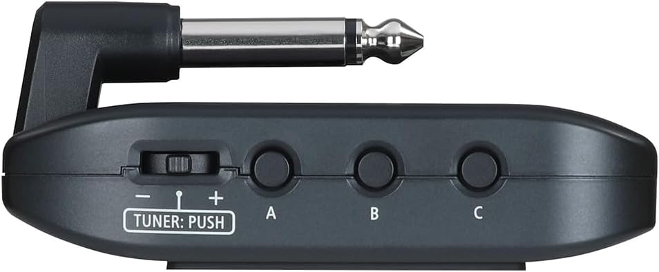 Boss Katana:Go Mini Guitar Headphone Amp Bundle with 12 Guitar Picks & Polishing Cloth – Portable Wireless Amp with Pro-Quality Tones, Effects & Bluetooth for Practice & Silent Jamming