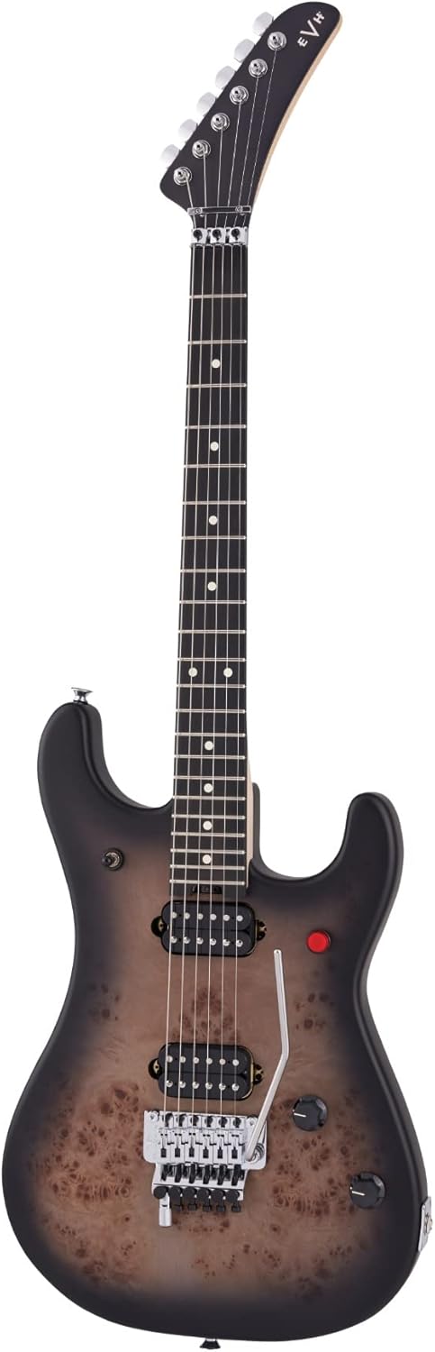 EVH 5150 Series Deluxe Poplar Burl Electric Guitar - Black Burst