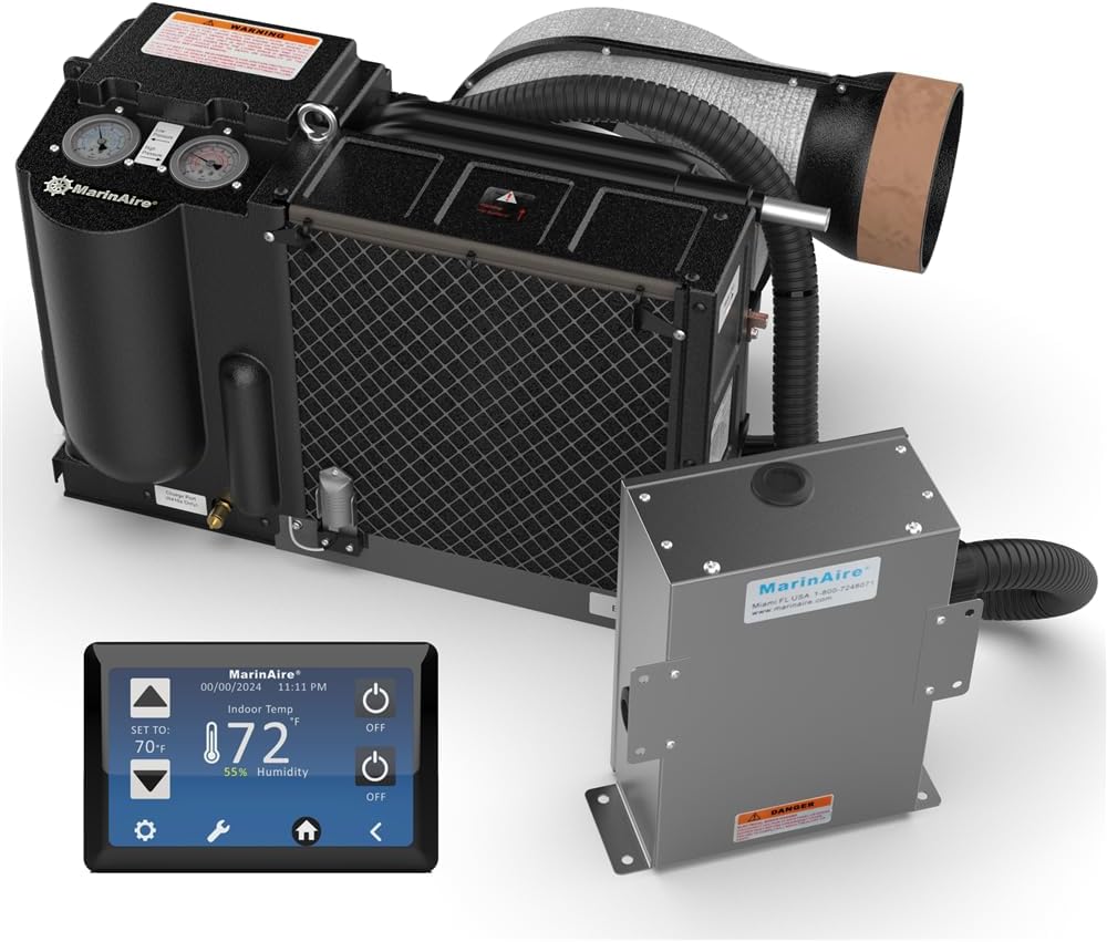 11,000 Btu/h Self Contained Marine Air conditioner and Heat pump 110-120V/60Hz