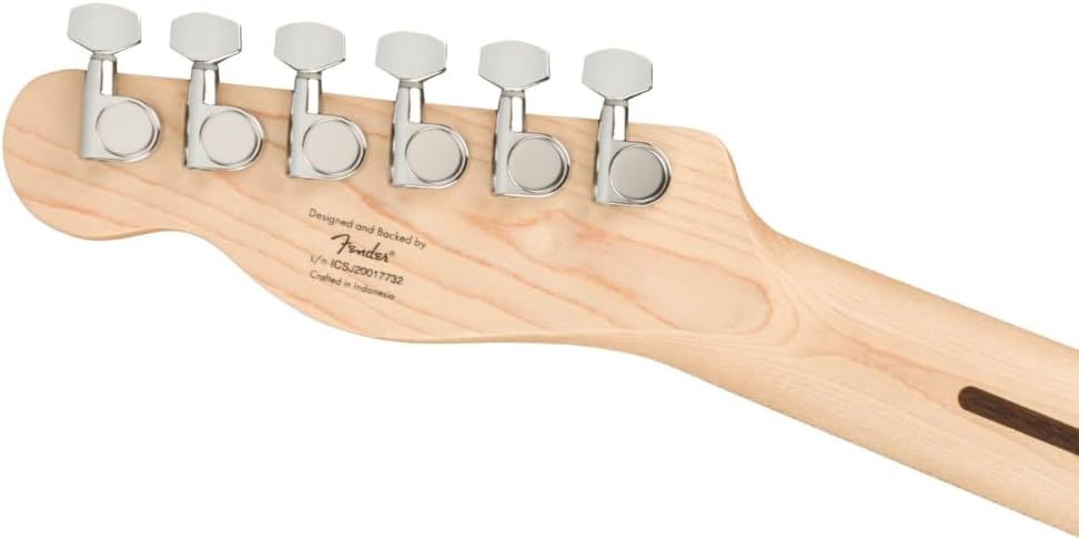 Fender Telecaster Guitar Squier Affinity Series Maple Fingerboard, 3-Color Sunburst Bundle with 12x Fender Guitar Picks & Liquid Audio Instrument Polishing Cloth