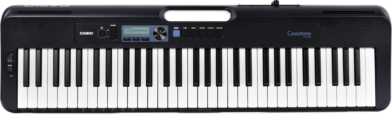 Casio Casiotone CT-S300 61-key Portable Arranger Keyboard with Stand