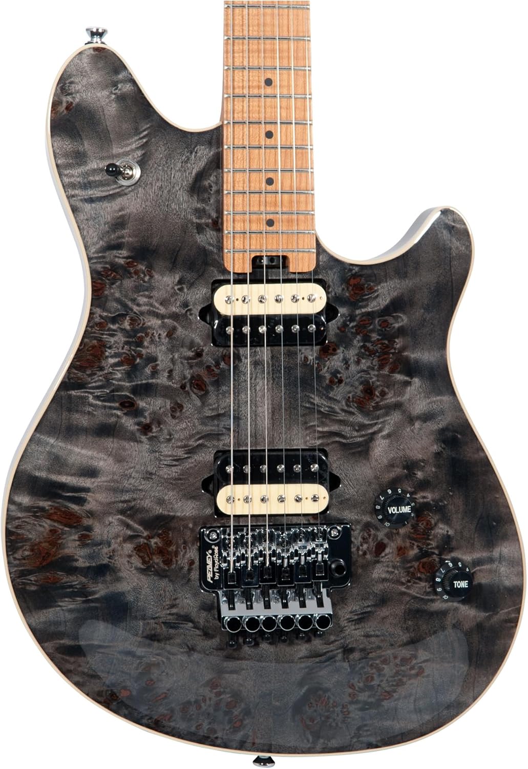 Peavey HP 2 Poplar Burl RM Transparent Black Electric Guitar