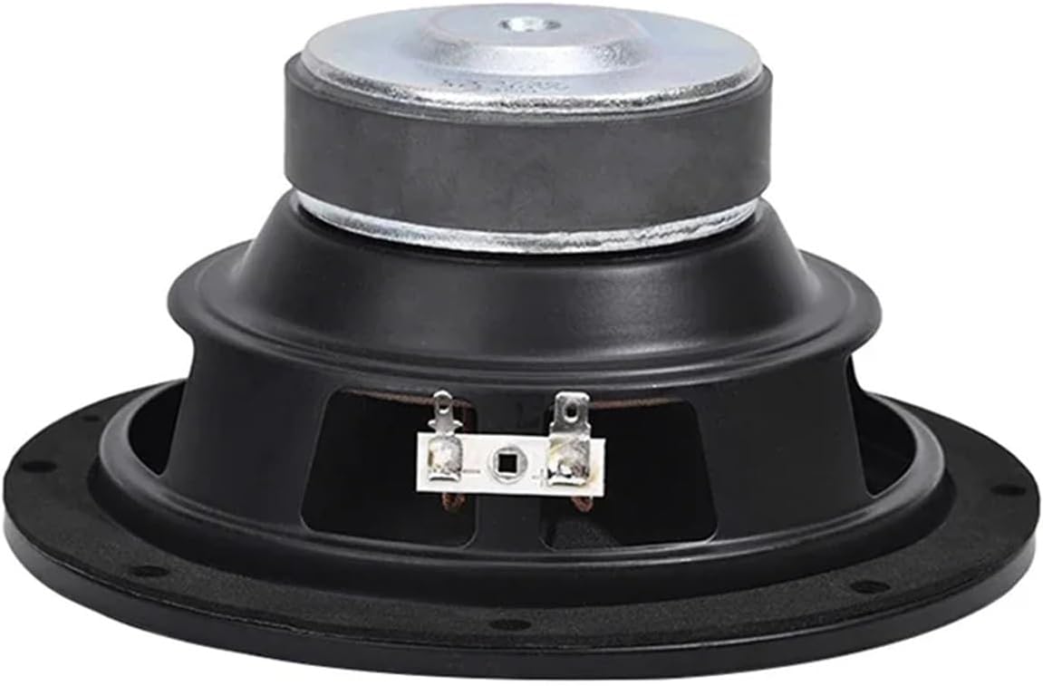 1 pcs 6.5 Inch 4 Ohm 50W Midrange Bass Speakers Round Paper Rubber Edge IPX5 Waterproof