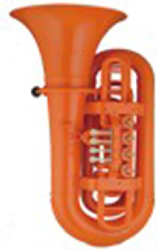 ABS Plastic Euphonium Colored B Tone Silver Plated Or Gold Euphonium All-brass Instrument(Orange yellow)