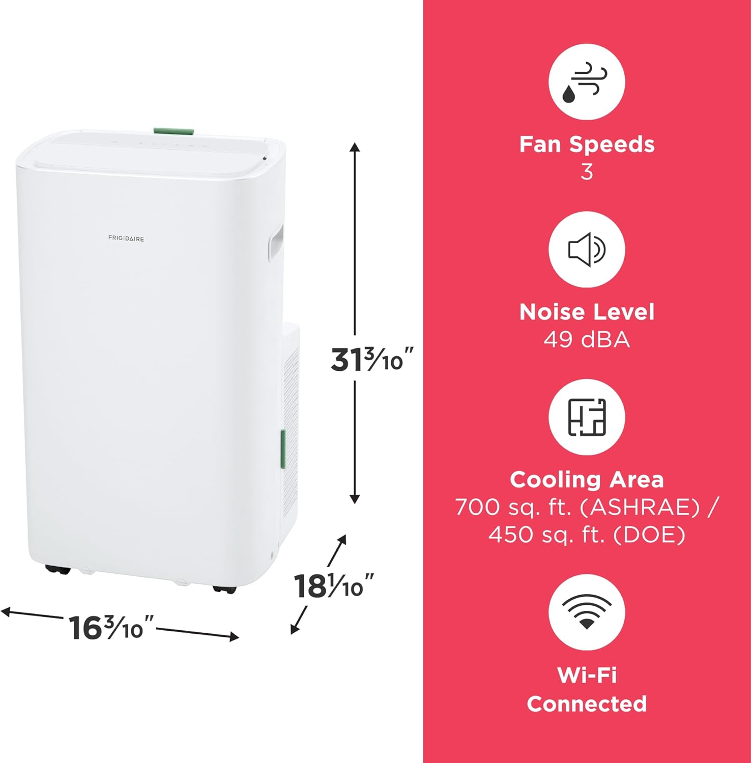 Frigidaire 14k Portable w/Wifi