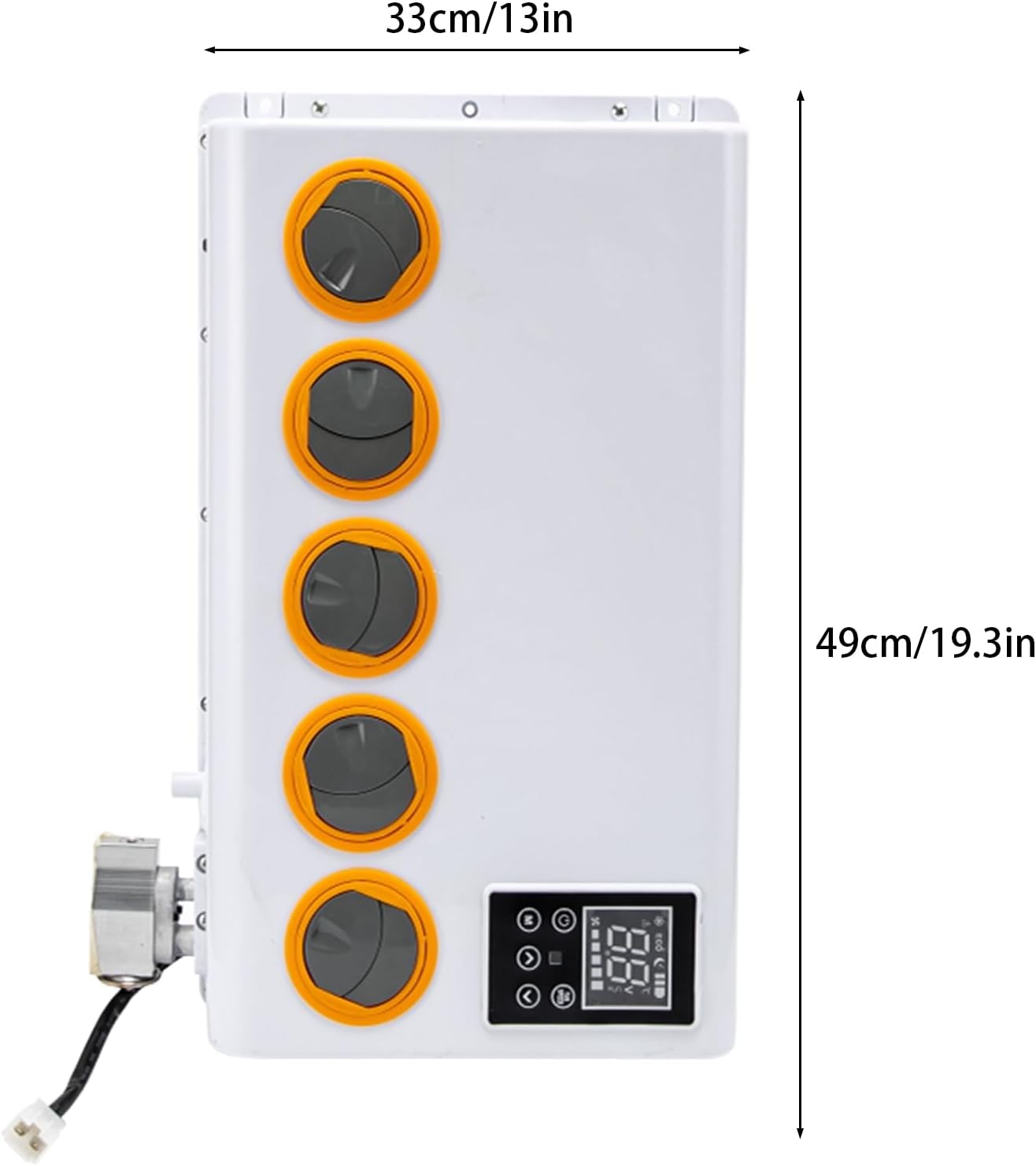 Air Conditioner Kit，12V 6800BTU Universal RV Air Conditioner System Split Mini Split AC System Unit