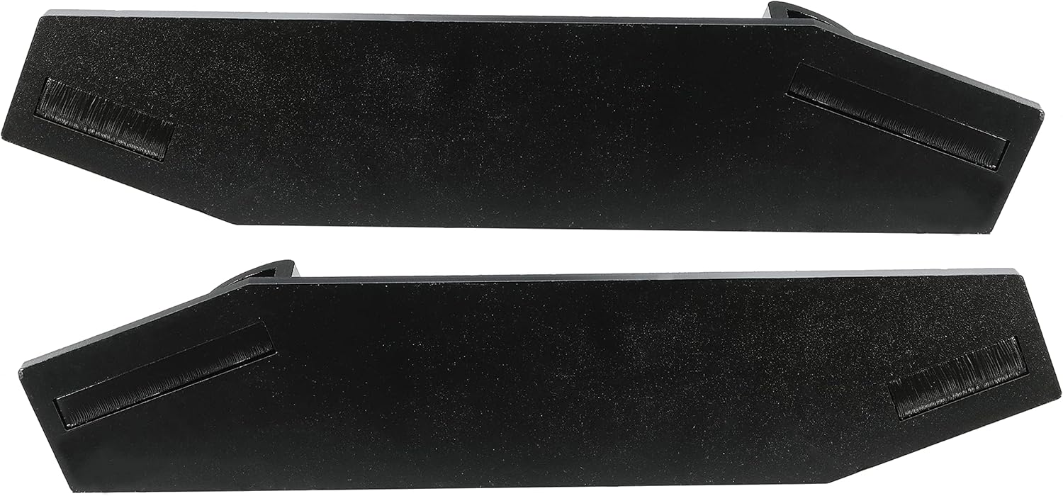 KUAFU Pair Tractor Mounting Brackets Compatible with John Deere Massy Ferguson Ford Case loaders All Tractors Black Tractor Attachment Accessories Weld on Steel