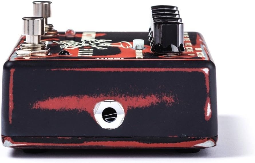 MXR SF01 Slash Octave Fuzz Effects Pedal Bundle with 4 MXR Right Angle Patch Cables