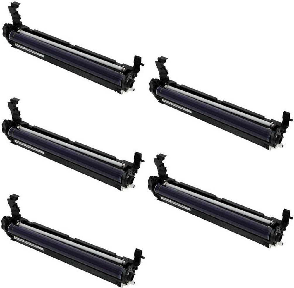Compatible Replacement for Gestetner Corp MP-C2003/MP-C2003SP/MP-C2503/MP-C2503 Essential/MP-C2503 Plus/MP-C2503SP Drum Unit Combo Pack (2-BK/1-C/M/Y) (D188-2254_5PK)
