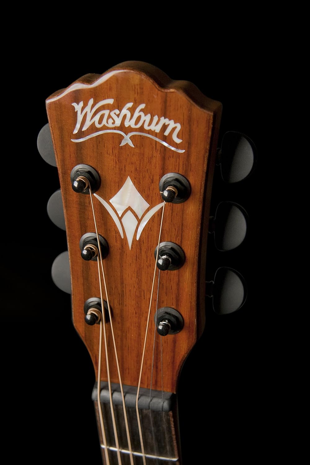 Washburn 6 String Acoustic-Electric Guitar, Natural (WCG55CE-O)