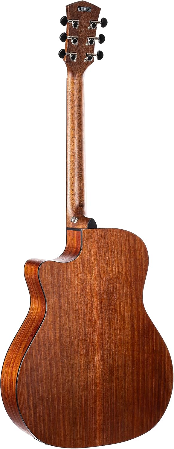 Cort Core Series GA Blackwood Acoustic-Electric Guitar, Open Pore Light Burst